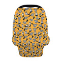 Cute Raccoon Pattern Print Baby Seat Cover