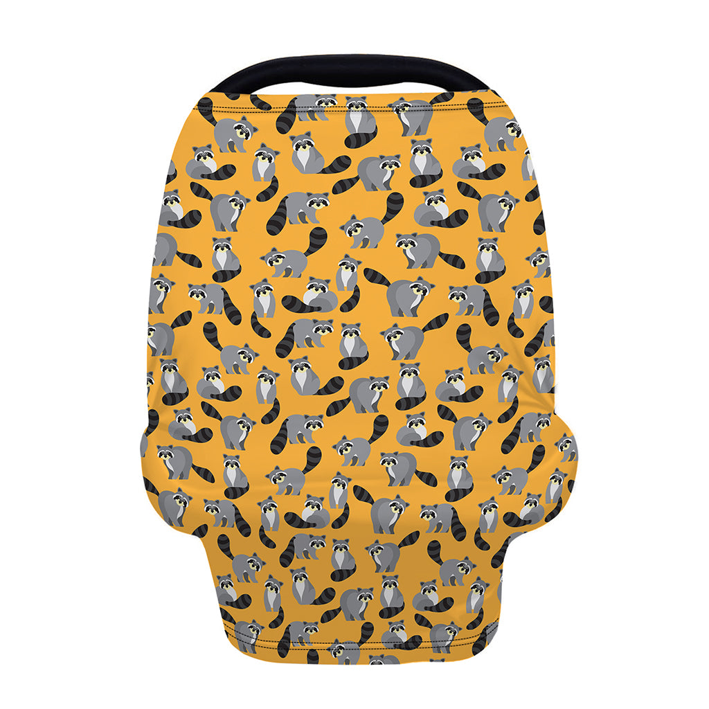 Cute Raccoon Pattern Print Baby Seat Cover