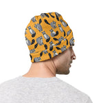 Cute Raccoon Pattern Print Beanie