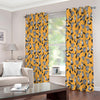 Cute Raccoon Pattern Print Extra Wide Grommet Curtains