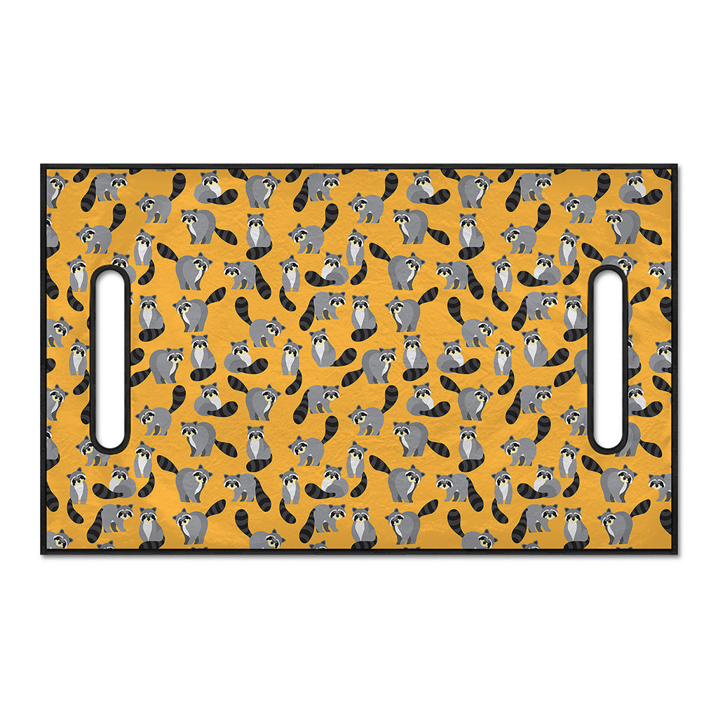 Cute Raccoon Pattern Print Golf Cart Seat Cover