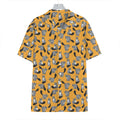 Cute Raccoon Pattern Print Hawaiian Shirt