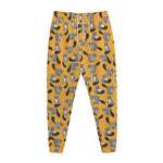 Cute Raccoon Pattern Print Jogger Pants