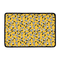 Cute Raccoon Pattern Print Kitchen Mat