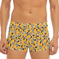 Cute Raccoon Pattern Print Men's Short Boxer Briefs