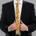 Cute Raccoon Pattern Print Necktie