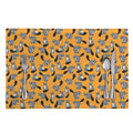 Cute Raccoon Pattern Print Placemat