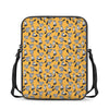 Cute Raccoon Pattern Print Rectangular Crossbody Bag