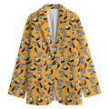 Cute Raccoon Pattern Print Women's Blazer
