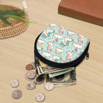 Cute Rainbow Unicorn Pattern Print Coin Purse