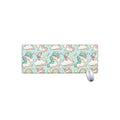 Cute Rainbow Unicorn Pattern Print Extended Mouse Pad