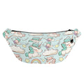 Cute Rainbow Unicorn Pattern Print Fanny Pack