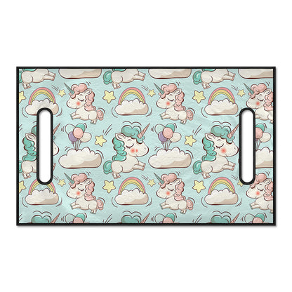 Cute Rainbow Unicorn Pattern Print Golf Cart Seat Cover