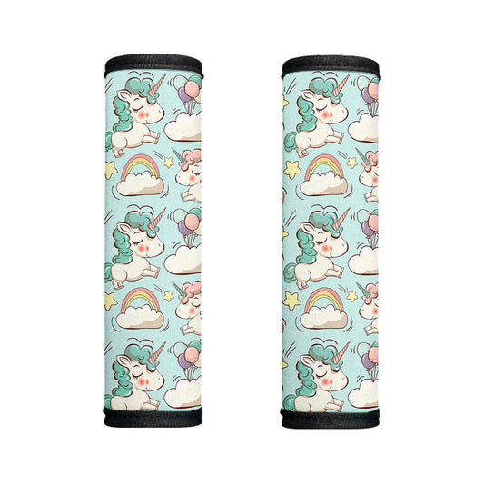 Cute Rainbow Unicorn Pattern Print Handle Covers