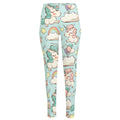 Cute Rainbow Unicorn Pattern Print High-Waisted Pocket Leggings