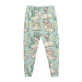 Cute Rainbow Unicorn Pattern Print Jogger Pants