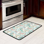 Cute Rainbow Unicorn Pattern Print Kitchen Mat