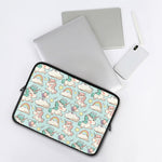 Cute Rainbow Unicorn Pattern Print Laptop Sleeve