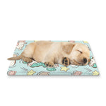 Cute Rainbow Unicorn Pattern Print Pet Cooling Mat Cover