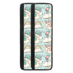 Cute Rainbow Unicorn Pattern Print Refrigerator Handle Covers