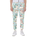 Cute Rainbow Unicorn Pattern Print Joggers