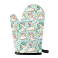Cute Rainbow Unicorn Pattern Print Single Oven Mitt