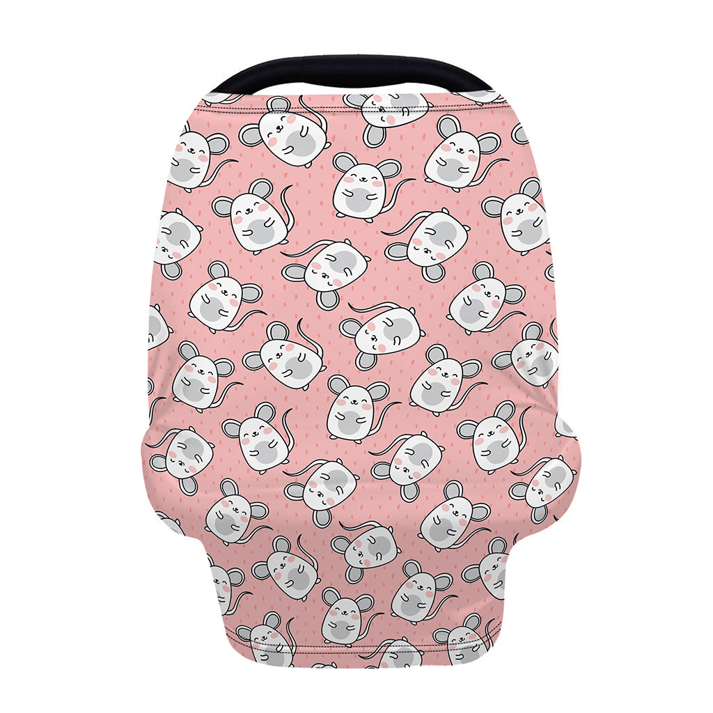 Cute Rat Pattern Print Baby Seat Cover