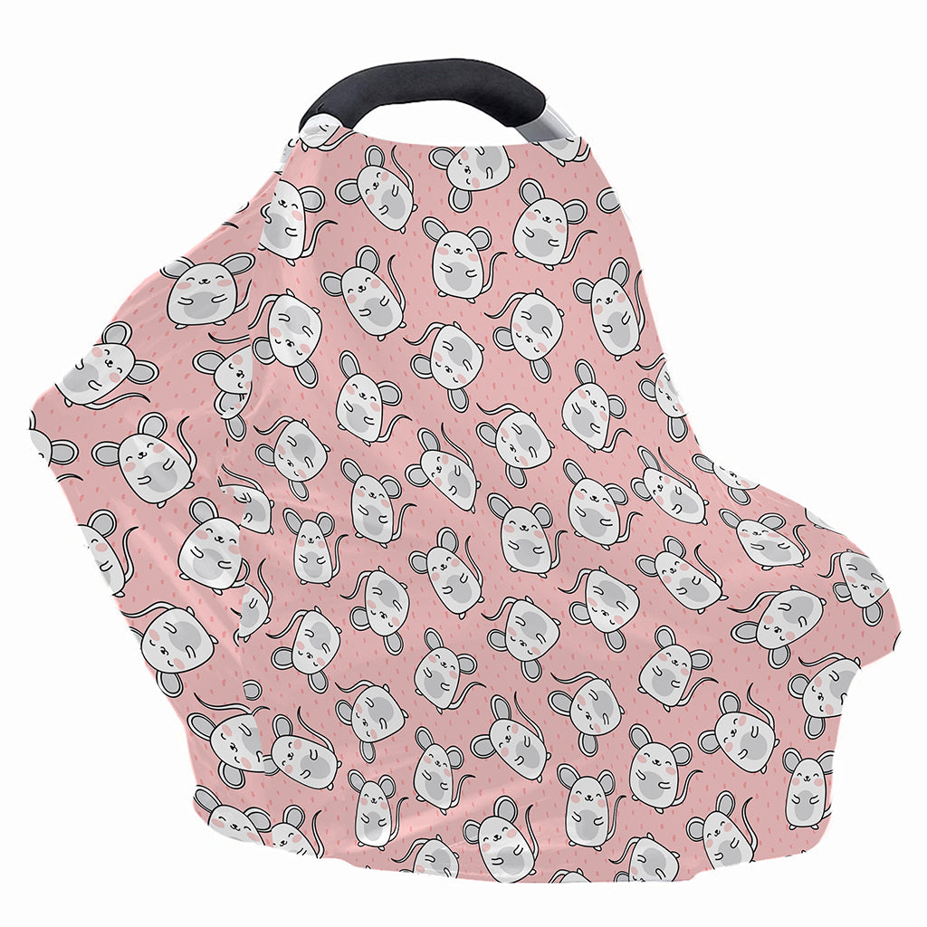 Cute Rat Pattern Print Baby Seat Cover