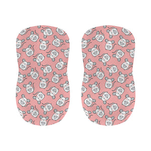 Cute Rat Pattern Print Bar Stool Covers