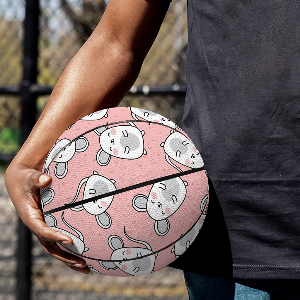 Cute Rat Pattern Print Basketball