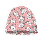 Cute Rat Pattern Print Beanie