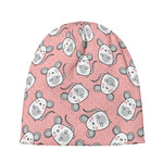 Cute Rat Pattern Print Beanie