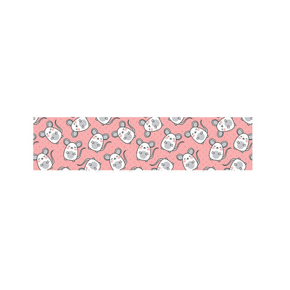Cute Rat Pattern Print Bed Runner