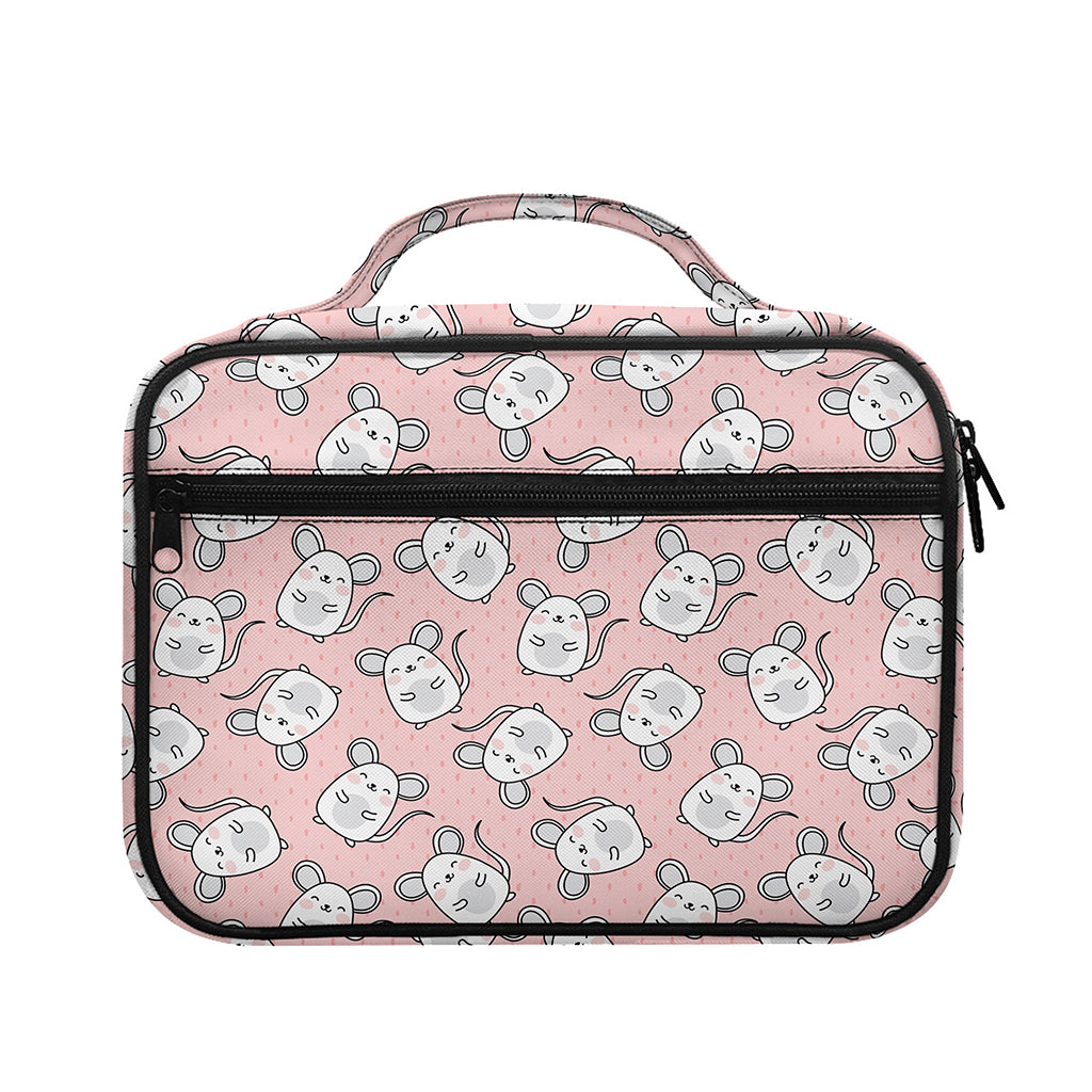 Cute Rat Pattern Print Briefcase Bible Bag