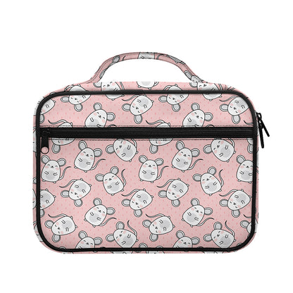 Cute Rat Pattern Print Briefcase Bible Bag