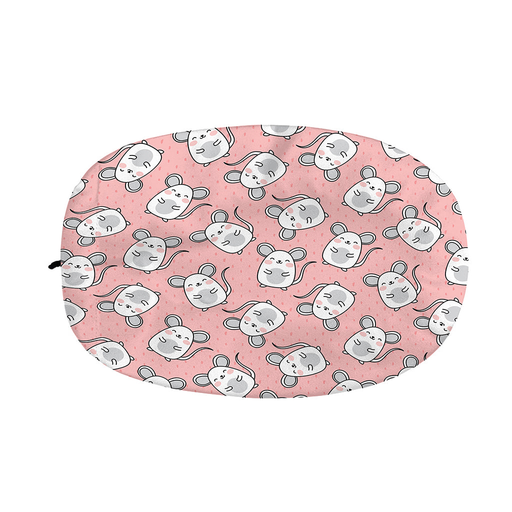 Cute Rat Pattern Print Car Side Mirror Covers