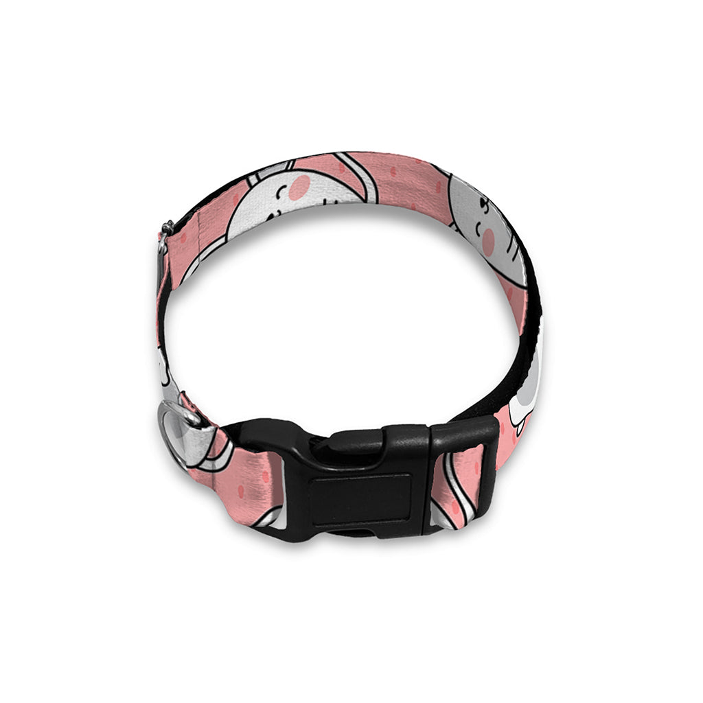 Cute Rat Pattern Print Dog Collar