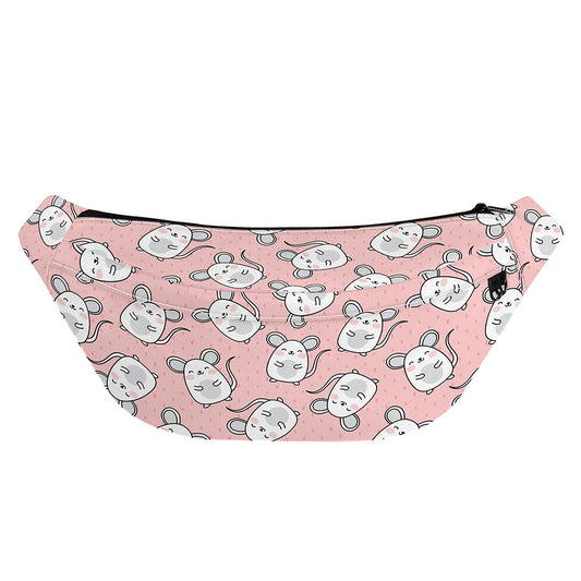 Cute Rat Pattern Print Fanny Pack