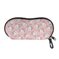 Cute Rat Pattern Print Glasses Case