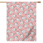 Cute Rat Pattern Print House Flag