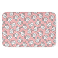 Cute Rat Pattern Print Indoor Door Mat
