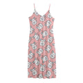 Cute Rat Pattern Print Jersey Midi Cami Dress