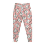 Cute Rat Pattern Print Jogger Pants