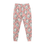 Cute Rat Pattern Print Jogger Pants