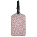 Cute Rat Pattern Print Luggage Tag