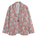 Cute Rat Pattern Print Men's Blazer