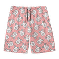 Cute Rat Pattern Print Men's Swim Trunks