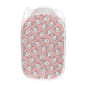Cute Rat Pattern Print Mesh Laundry Hamper