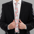Cute Rat Pattern Print Necktie