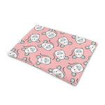 Cute Rat Pattern Print Pet Cooling Mat Cover